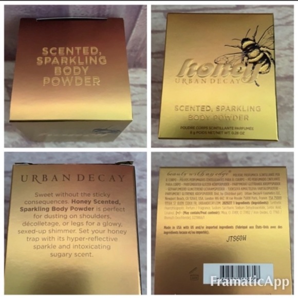 🆕URBAN DECAY🐝Honey Sparkling Body Powder - Picture 11 of 12